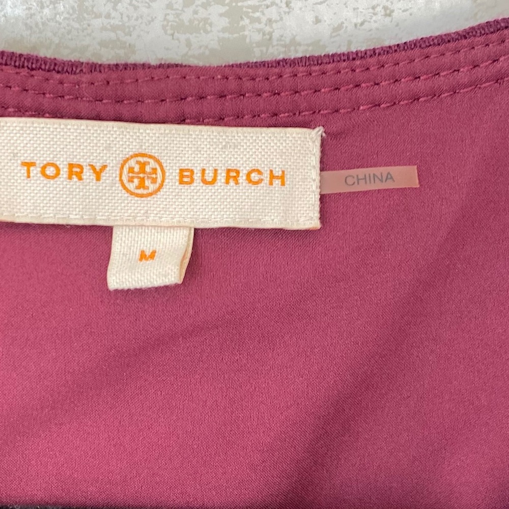 Tory Burch Plum Declan Sheath Dress - Picture 6 of 6